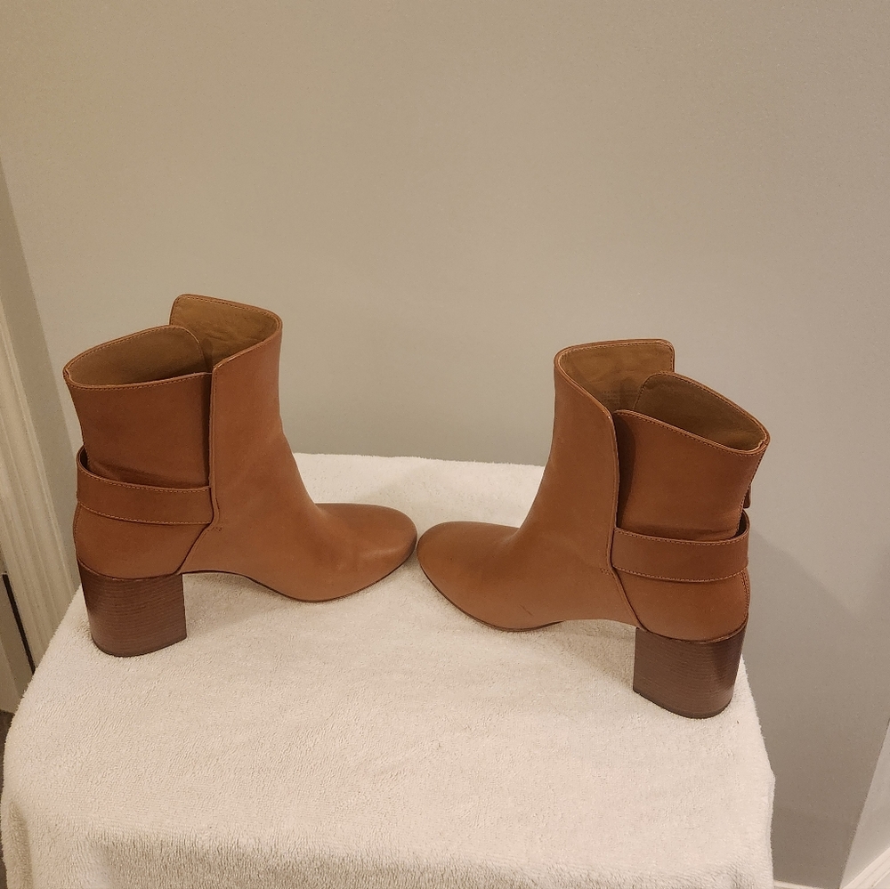 Tory Burch Brown Ankle Booties